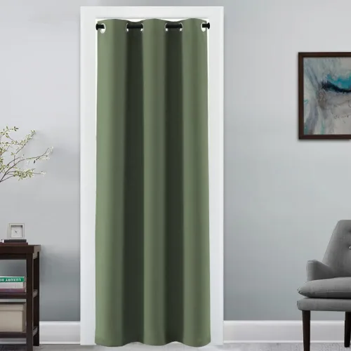Miniatura 47 de H.VERSAILTEX - Cortinas blackout con aislamiento térmico y ojales en la parte superior, para patios, puertas correderas y división de habitaciones