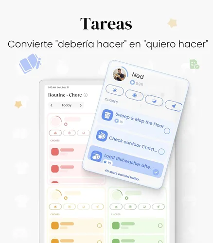 Miniatura 4 de Cozyla Calendario Digital+ 2: Planificador de Pared de 24 Pulgadas con Pantalla Táctil, Tabla de Tareas, Personalizar Panel de Control, Calendario