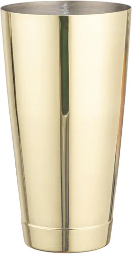 Miniatura 12 de Restaurantware Bar Lux Boston Shaker de 16 onzas, 1 coctelera chapada en cobre, parte inferior con peso sin fugas, mezclador de bebidas Martini