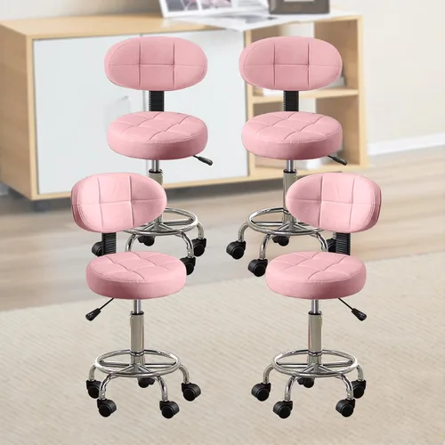 Miniatura 8 de Silla de dibujo de oficina con respaldo y reposapiés, silla de escritorio de oficina multiusos, silla de hogar, cojín de asiento grueso