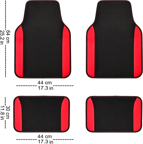 Miniatura 7 de Flying Banner Fundas de asiento de coche para asiento delantero y trasero, de poliéster, protectores de asiento de automóvil, fácil instalación