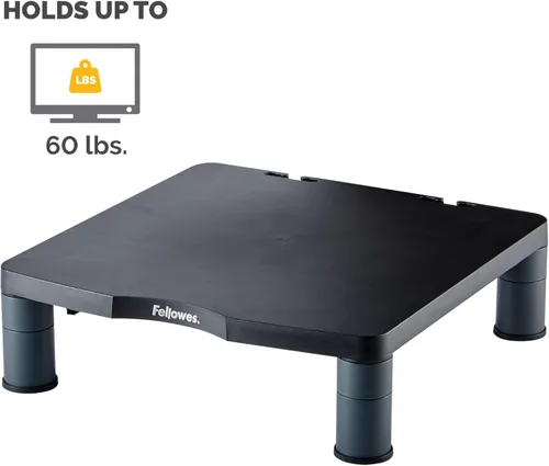 Miniatura 2 de Fellowes® Elevador de monitor, 4" de alto x 13 1/8" de ancho x 13 1/2" de profundidad, grafito