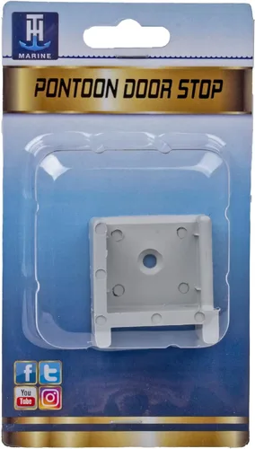 Miniatura 2 de T-H Marine DS-1R-DP Pontón Tope De Puerta - Bisagra Derecha, Gris