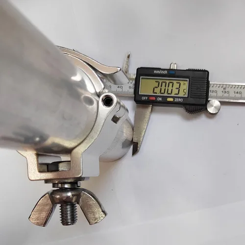 Miniatura 3 de Abrazadera de luz de escenario de liberación rápida de 2 pulgadas, aleación de aluminio, resistente, 220 libras, abrazaderas de tubo de armadura