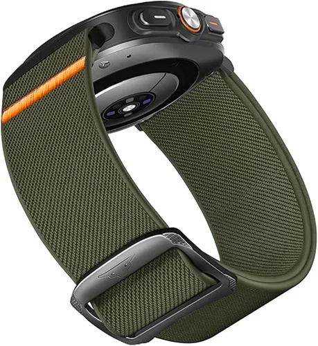 Miniatura 13 de Lamshaw Compatible con correas de reloj Moto Watch 120, 0.787 in, 0.866 in, correas de repuesto de nailon ajustables de liberación rápida Solo Loop
