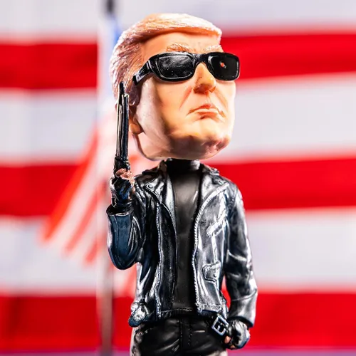 Miniatura 9 de Proud Patriots The Trumpinator Bobblehead El regalo #1 Patriótico y Presidente 2026 cumpleaños para conservadores o regalo de broma para liberales