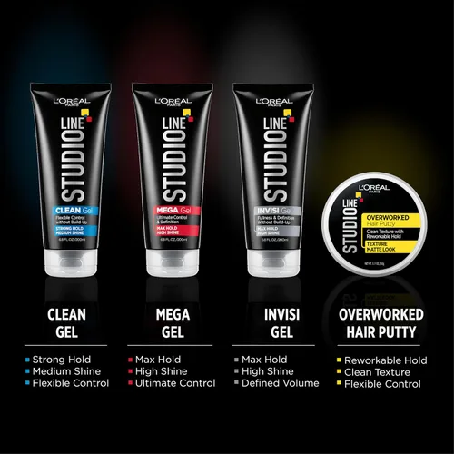 Miniatura 4 de Masilla para el cabello con exceso de trabajo L'Oréal L'Oréal Studio Line, 1.7 onza