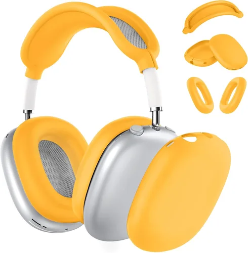 Miniatura 25 de Funda rígida para AirPods Max con modo de sueño, funda de transporte para auriculares con almohadillas de silicona para AirPods