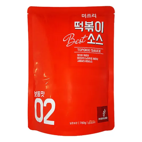 Miniatura 12 de MISSLEE Mezcla de Salsa Tteokbokki (Paquete de 5, 2 Porciones Cada Una), Nivel 4 de Calor, Salsa en Polvo Coreana para Pasteles de Arroz y Cocina