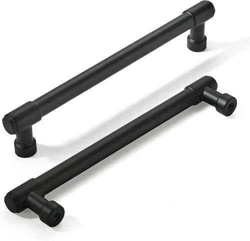 Miniatura 110 de khtumeware - Juego de 2 tiradores grandes para gabinete, diámetro 1-3/4 pulgadas, zinc resistente, para cajones, puertas y tocadores, color latón