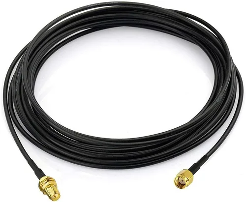 Miniatura 11 de Bingfu RP-SMA macho a RP-SMA mamparo hembra RG174 Extensión de antena WiFi Cable coaxial 6.6 ft 6.5 pies para router WiFi Tarjeta de red inalámbrica