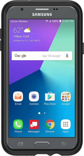 Miniatura 4 de OtterBox Symmetry - Carcasa híbrida para Samsung Galaxy J7 y J7 V, color negro