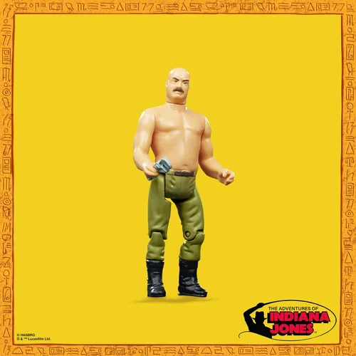 Miniatura 5 de Indiana Jones and The Raiders of The Lost Ark Retro Collection - Figura de acción mecánica alemana, 3.75 pulgadas, juguetes para niños a partir de 4