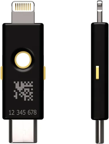 Miniatura 2 de Yubico - YubiKey 5Ci - Llave de seguridad de autenticación multifactor (MFA) y clave de acceso para iPhone/Android/PC, conectores duales