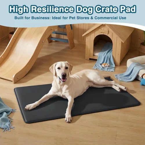 Miniatura 7 de Tapete para jaula de perro, tapete impermeable para perrera, cama refrescante para mascotas para perros medianos y grandes, cama para mascotas al