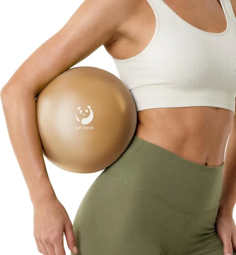 Miniatura 16 de Slim Panda Pelota de Pilates, Pelota de Ejercicio Pequeña de 9 Pulgadas, Mini Pelota de Yoga Antiestallido para Estabilidad, Entrenamiento, Barre