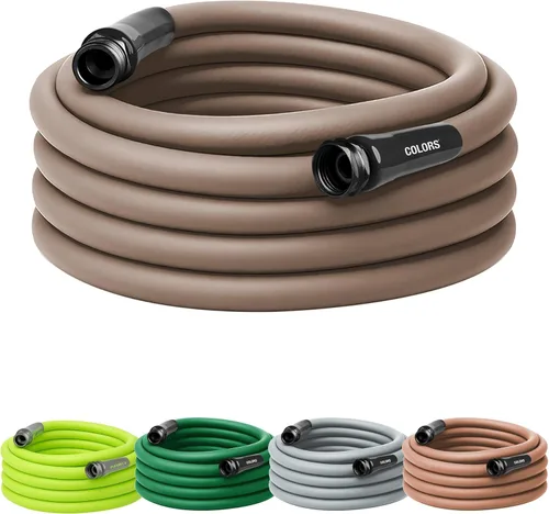 Miniatura 68 de Flexzilla - Manguera de jardín de uso general de 5/8 pulgadas x 15 pies, manguera de agua ligera para todo tipo de clima, resistente y flexible