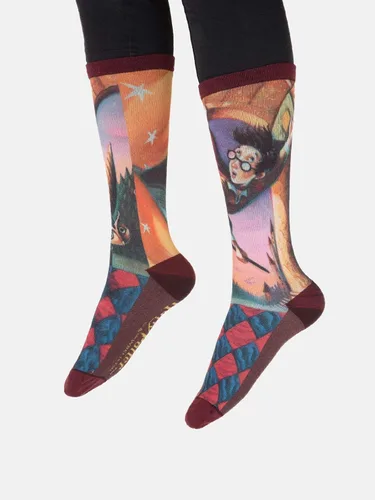 Miniatura 3 de Out of Print Calcetines unisex con temática literaria y libros de Harry Potter