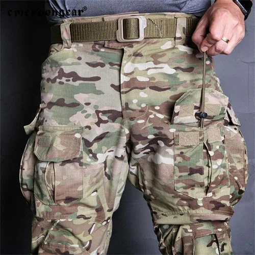 Miniatura 8 de EMERSONGEAR Pantalones tácticos G3, pantalones cargo Ripstop para hombre, camuflaje militar, entrenamiento, senderismo, caza, camping, pesca
