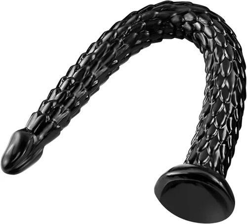 Miniatura 8 de Consoladores anales de dragón flexible de 19.3 pulgadas, juguetes sexuales para mujeres, transparente