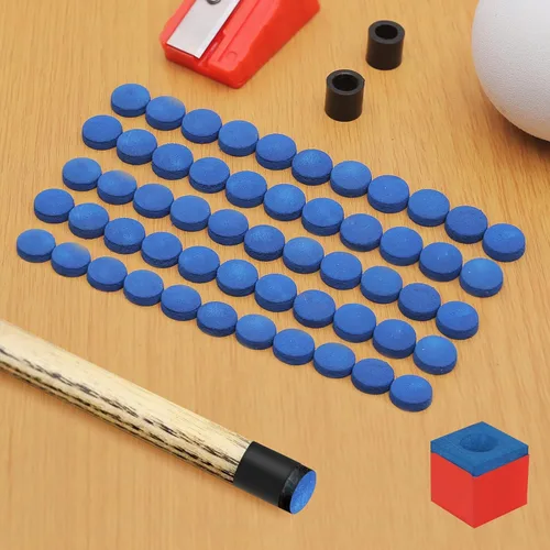 Miniatura 3 de Vefungyan Kit de reemplazo de puntas de taco de billar: Herramienta de reparación de puntas de taco de billar 11 en 1 con 20 puntas de taco