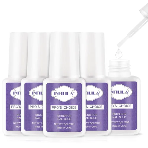Miniatura 12 de Pegamento de uñas para uñas de acrílico.
