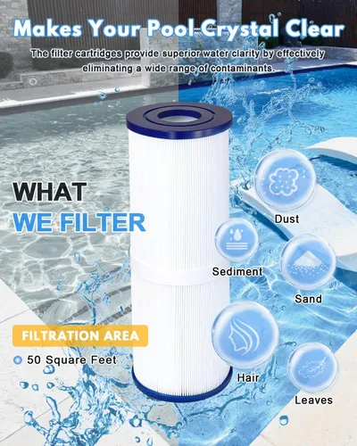 Miniatura 6 de SPA filtro reemplazo 25 pies cuadrados 13 "x 5 "Drop-in (2 unidades) filtro de bañera de hidromasaje para PRB25-IN FC-2375 C-4326 FC-2370 413-106