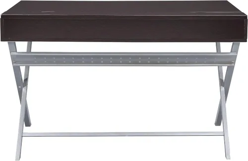Miniatura 8 de Coaster Furniture Connect-It 800117 - Escritorio con tomacorriente/compartimento de almacenamiento integrado, capuchino