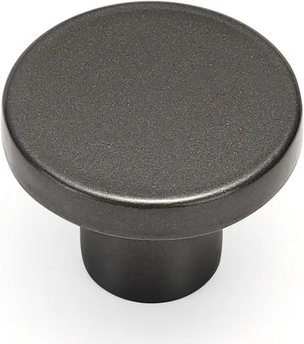 Miniatura 11 de Ravinte 1 paquete de pomos para gabinete negros, pomos redondos para cocina, tiradores para cajones de vestidor, tiradores para puertas de armario
