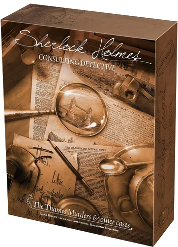 Miniatura 2 de Asmodee Sherlock Holmes Consulting Detective - Juego de mesa The Thames Murders & Other Cases - Juego de misterio cautivador para niños y adultos, a