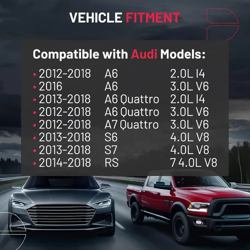 Miniatura 3 de BDFHYK Depósito de expansión de refrigerante del motor compatible con Audi 2012-2018 A6 A6 Quattro, 2012-2018 A7 Quattro, 2014-2018 RS7, 2013-2018