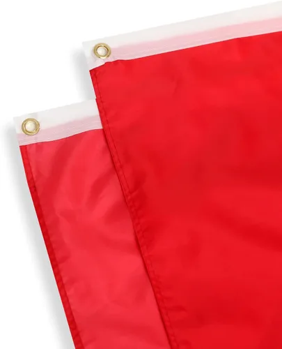 Miniatura 3 de Bandera de abanico plisada peruana de 3 x 6 pies, 2 banderas de abanico plisadas para interiores y exteriores, decoraciones de porche delantero