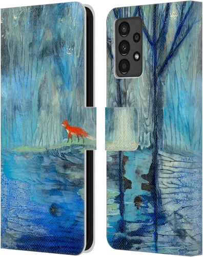 Miniatura 14 de Head Case Designs Officially Licensed Wyanne Half Light Nature 2 Leather Wallet Case Compatible with Samsung Galaxy A13 (2022)