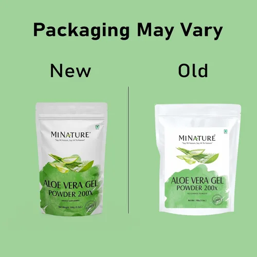 Miniatura 5 de Gel en polvo de aloe vera 200x de mi Nature Natural y puro Aloe Barbadensis 100 g (3.5 oz) Altamente concentrado (200x) Apoyo digestivo