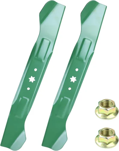 Miniatura 25 de Paquete de 3 cuchillas de cortacésped 115-5059-03 con pernos de hoja para Toro MX5000 MX5025 MX5050 MX5060 SW5000 Reemplazo Toro Timecutter 50