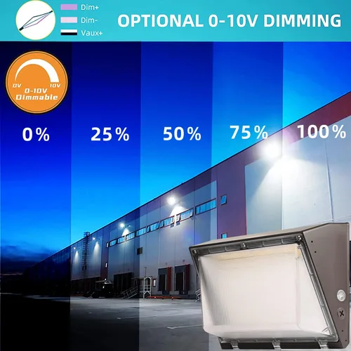 Miniatura 4 de Paquete de luz LED regulable de 100 W con fotocélula del atardecer al amanecer, 100-277 V 14000 lm 600-800 W equivalente a HPS/HID, iluminación