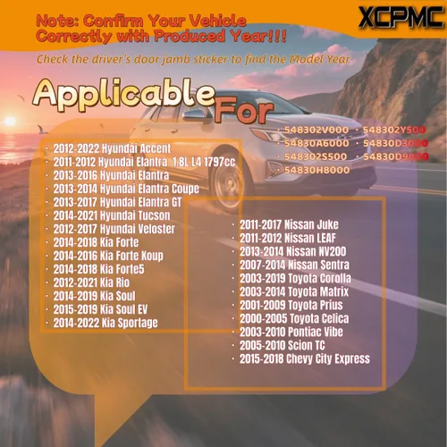 Miniatura 2 de K750523 Kit de enlace de extremo de barra estabilizadora de balancín delantera, 2 piezas, repuesto automotriz izquierdo derecho compatible