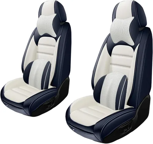 Miniatura 19 de 5 fundas de asiento para Chevy Aveo 2005-2023, fundas de asiento de automóvil de cuero, impermeables, antideslizantes, suaves, cómodas fundas