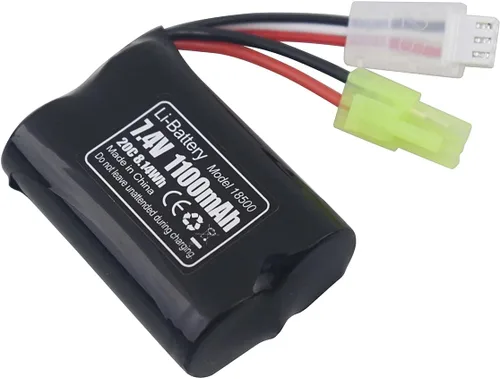 Miniatura 5 de 2 unids 7.4 V 1100 mAh batería de litio para H102 TX121 alta velocidad RC barco al aire libre agua eléctrica RC juguete remo
