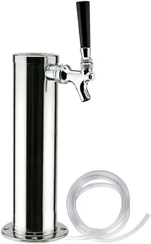 Miniatura 8 de Grifo de acero inoxidable, torre de cerveza de barril, torre de cerveza de barril para el hogar, torre de cerveza de barril para cerveza casera, kit