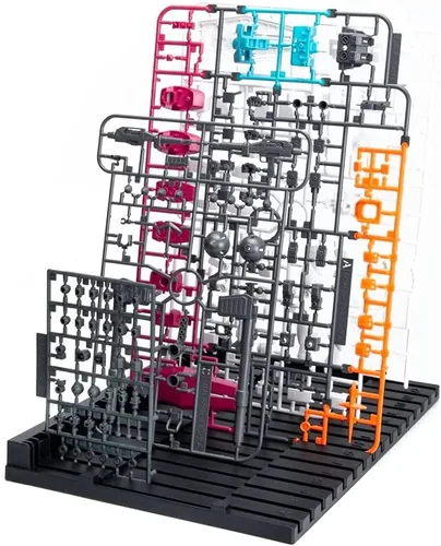 Miniatura 6 de Piezas Estantes Soporte para Herramientas de Producción de Modelos Estante de Colocación Soporte de Plástico Organizador de Contenedores para Gundam