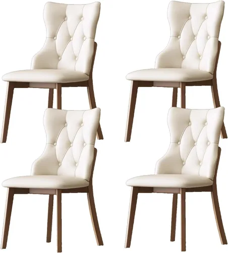 Miniatura 19 de Upholstered Dining Chairs Set, Modern Kitchen Dining Chairs Backrest Reading Office Desk Chair, for Living Room & Bedroom, Living Room, Home