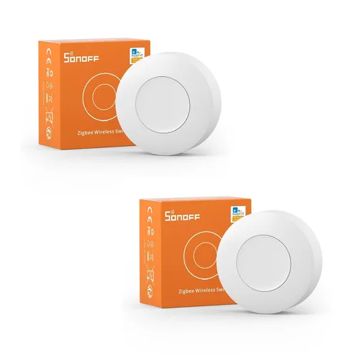 Miniatura 10 de Interruptor Zigbee SONOFF, SNZB-01P Botón de Pulsión Inalámbrico, Soporta la Creación de Escenas Inteligentes, Activa los Dispositivos Conectados