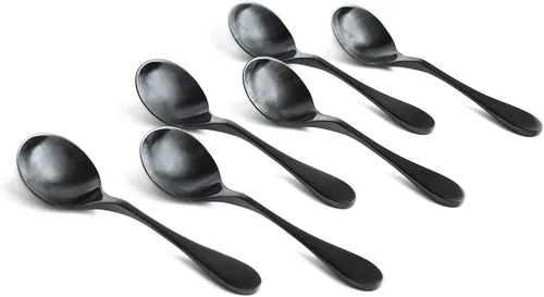 Miniatura 2 de KNORK Cuchara de caldo de 6 piezas, juego con revestimiento de titanio (cobre antiguo)