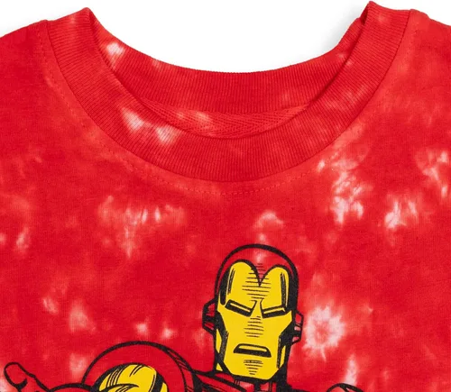 Miniatura 4 de Marvel Camiseta estampada de manga corta con estampado de Avengers Boys