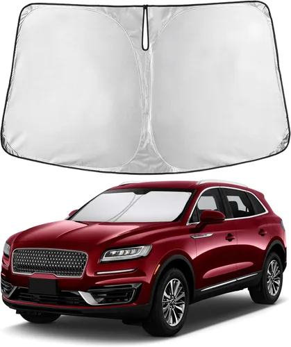 Miniatura 79 de EcoNour Parasol para parabrisas compatible con Hyundai Tucson 2016-2019 2020 2021, visera solar para parabrisas delantero y ventana, bloqueador