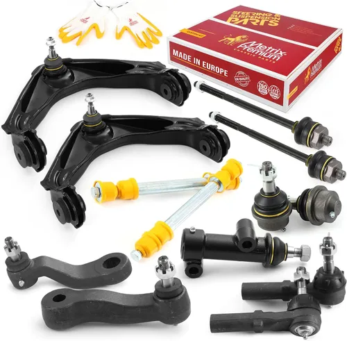 Miniatura 65 de Metrix Premium Chassis Parts - Kit de suspensión delantera de 10 piezas para BMW X5 2007-2013, BMW X6 2008-2014, reemplazo, fabricado en Europa