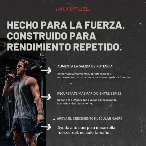 Miniatura 5 de Jocko Fuel Paquetes de creatina en barra – Paquetes de viaje de monohidrato de creatina en polvo para hombres y mujeres, suplemento para rendimiento