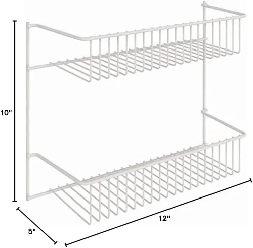 Miniatura 11 de Estantería de pared de 2 estantes ClosetMaid 8002, 12 pulgadas de ancho
