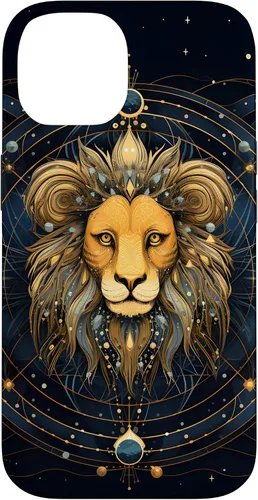 Miniatura 4 de Funda para iPhone 12 mini Leo signo del zodiaco León Horóscopo Constelación